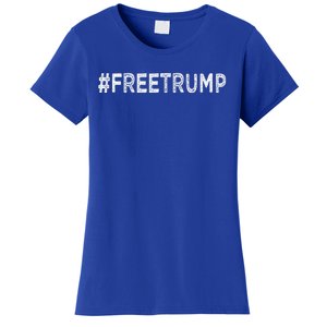 Free Donald Trump Republican Support Women's T-Shirt