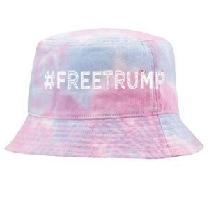 Free Donald Trump Republican Support Tie-Dyed Bucket Hat