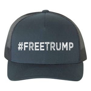 Free Donald Trump Republican Support Yupoong Adult 5-Panel Trucker Hat