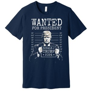 Free Donald Trump Mugshot Premium T-Shirt