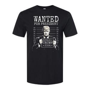 Free Donald Trump Mugshot Softstyle CVC T-Shirt