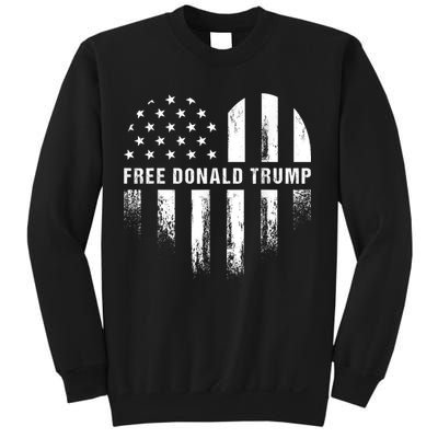 Free Donald Trump Republican Support Sweatshirt