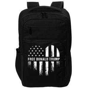 Free Donald Trump Republican Support Impact Tech Backpack