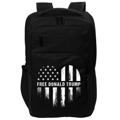 Free Donald Trump Republican Support Impact Tech Backpack