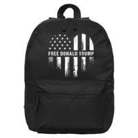 Free Donald Trump Republican Support 16 in Basic Backpack