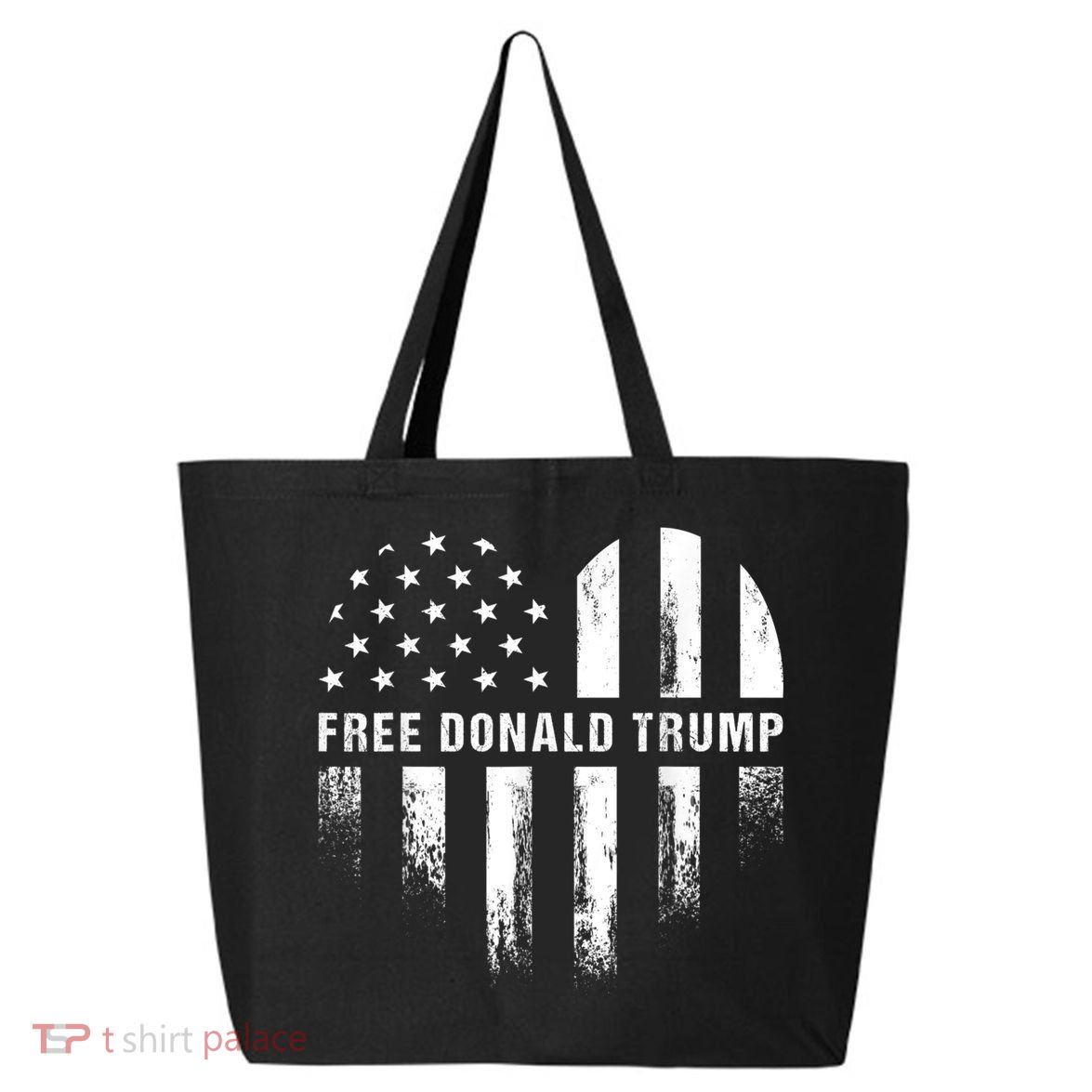 Free Donald Trump Republican Support 25L Jumbo Tote