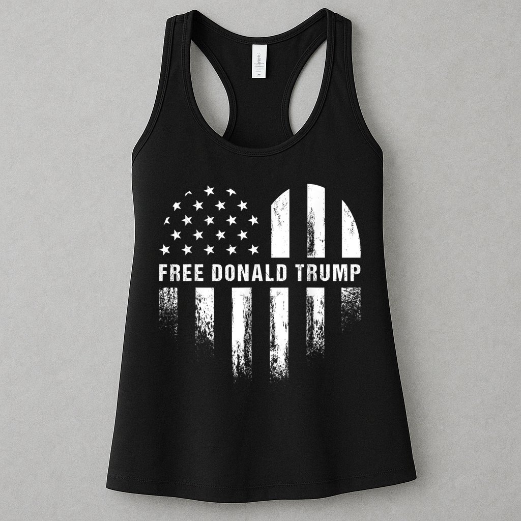 Free Donald Trump Republican Support Womens Tank Top