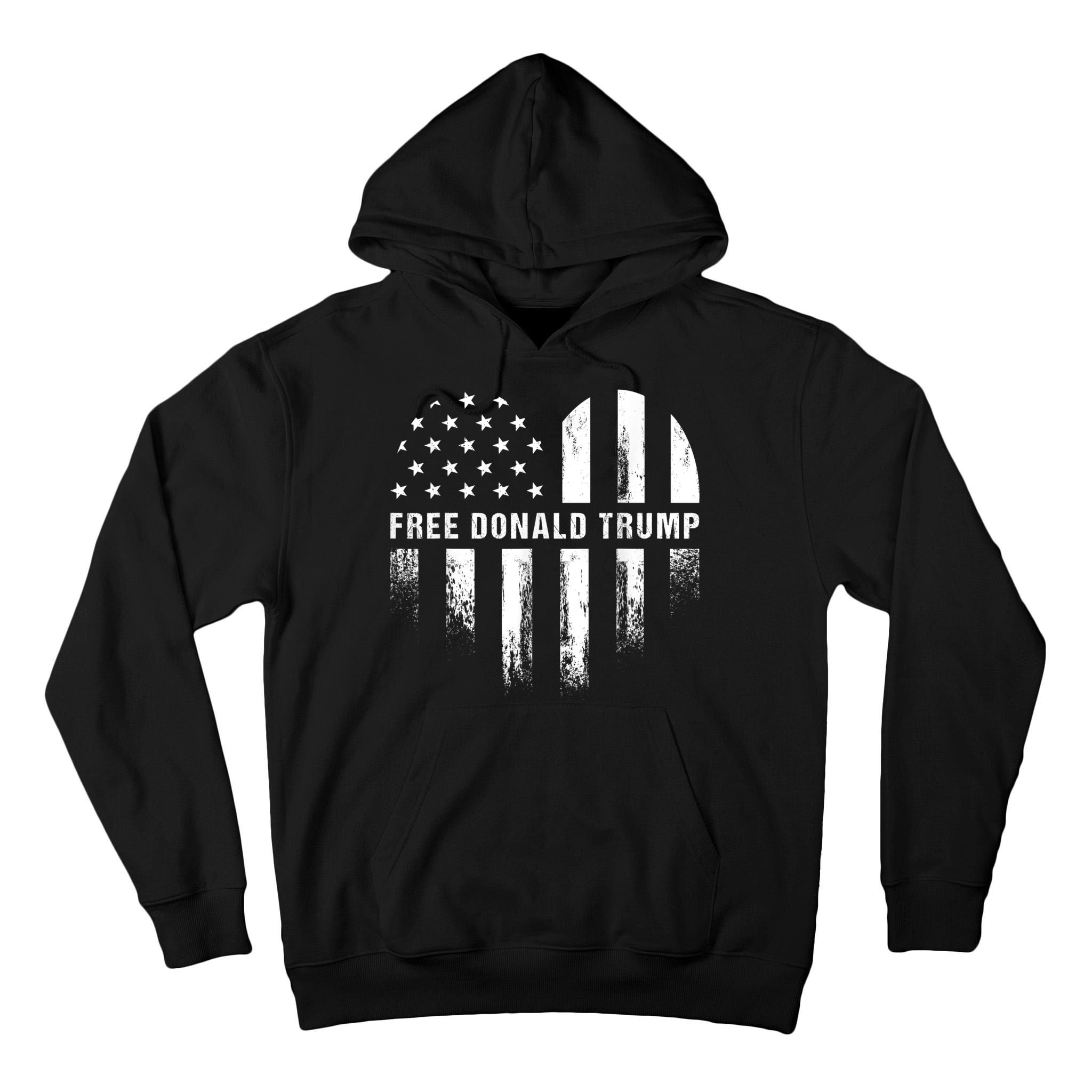 Free Donald Trump Republican Support Tall Hoodie