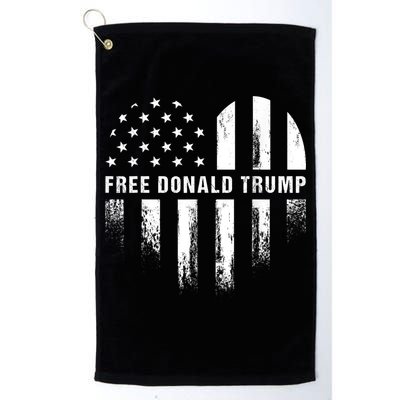 Free Donald Trump Republican Support Golf Towel