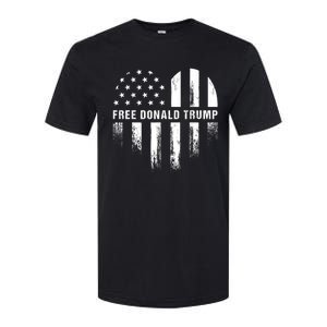 Free Donald Trump Republican Support Softstyle CVC T-Shirt