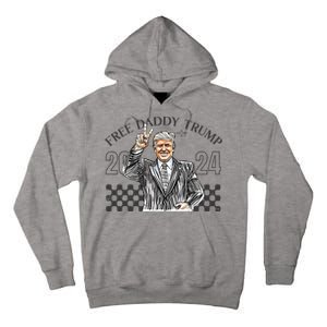 Free Daddy Trump 2024 Tall Hoodie