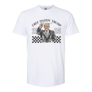 Free Daddy Trump 2024 Softstyle CVC T-Shirt