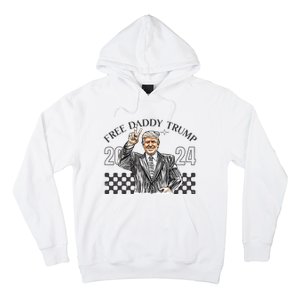 Free Daddy Trump 2024 Hoodie