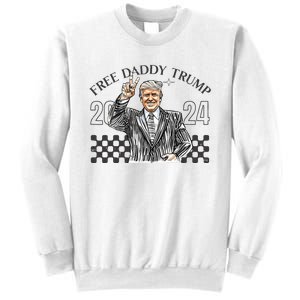 Free Daddy Trump 2024 Sweatshirt