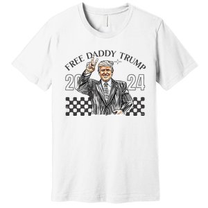 Free Daddy Trump 2024 Premium T-Shirt