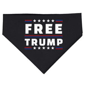 Free Donald Trump Republican Support USA-Made Doggie Bandana