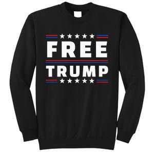 Free Donald Trump Republican Support Sweatshirt