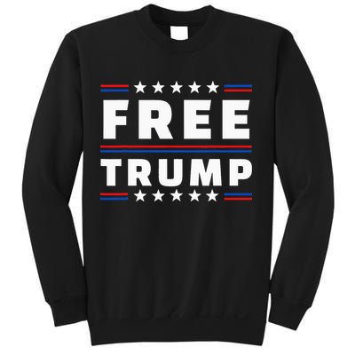 Free Donald Trump Republican Support Sweatshirt