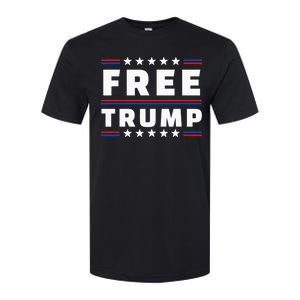 Free Donald Trump Republican Support Softstyle CVC T-Shirt