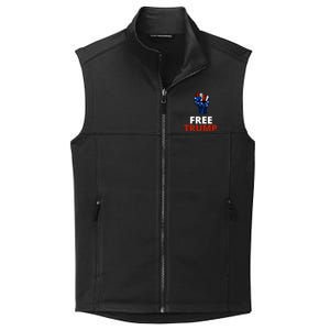 Free Donald Trump Free Trump Republican Support Collective Smooth Fleece Vest