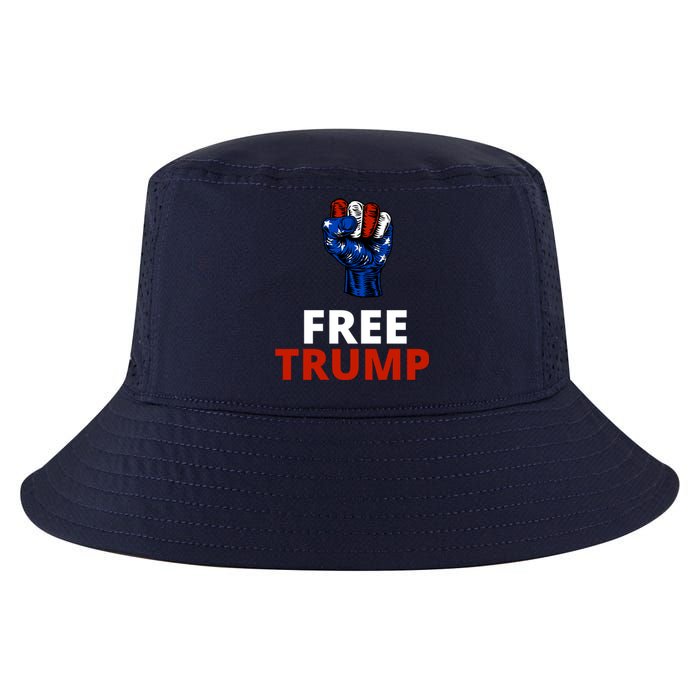 Free Donald Trump Free Trump Republican Support Cool Comfort Performance Bucket Hat