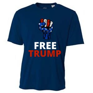 Free Donald Trump Free Trump Republican Support Cooling Performance Crew T-Shirt