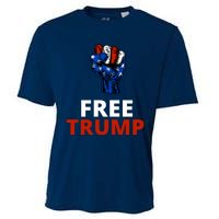 Free Donald Trump Free Trump Republican Support Cooling Performance Crew T-Shirt