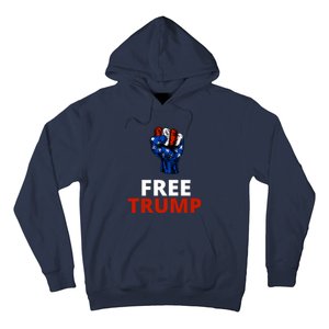 Free Donald Trump Free Trump Republican Support Hoodie