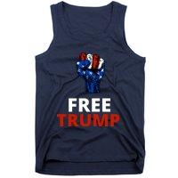 Free Donald Trump Free Trump Republican Support Tank Top