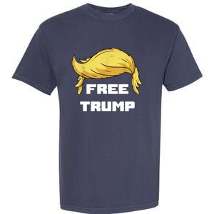 Free Donald Trump Republican Support Garment-Dyed Heavyweight T-Shirt