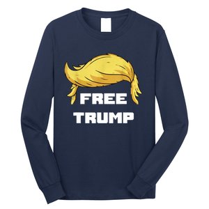 Free Donald Trump Republican Support Long Sleeve Shirt