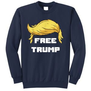 Free Donald Trump Republican Support Sweatshirt