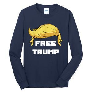 Free Donald Trump Republican Support Tall Long Sleeve T-Shirt