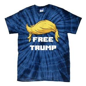 Free Donald Trump Republican Support Tie-Dye T-Shirt