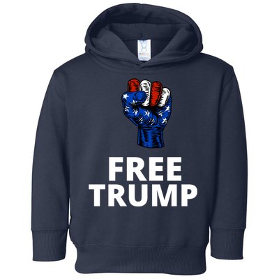 Free Donald Trump Free Trump Republican Support Toddler Hoodie