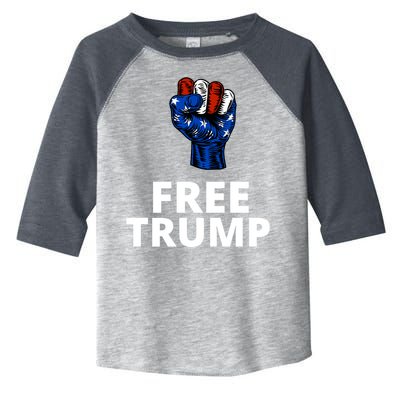 Free Donald Trump Free Trump Republican Support Toddler Fine Jersey T-Shirt