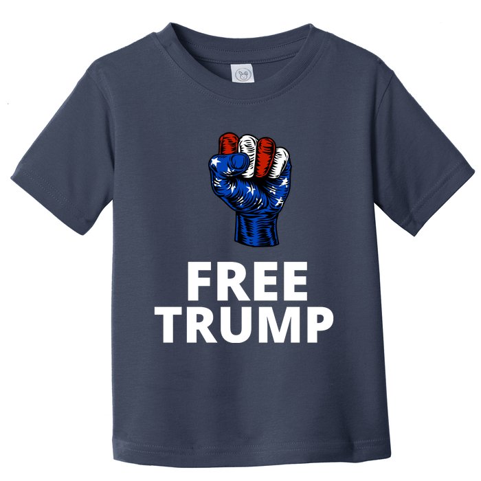 Free Donald Trump Free Trump Republican Support Toddler T-Shirt