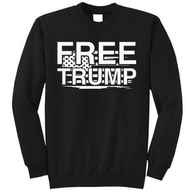 Free Donald Trump Tall Sweatshirt