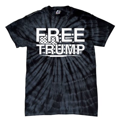 Free Donald Trump Tie-Dye T-Shirt