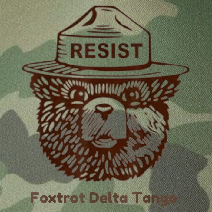 Foxtrots Delta Tangos Funny Foxtrots Delta Tangos Legacy Tie Dye Trucker Hat
