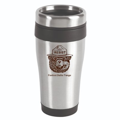 Foxtrots Delta Tangos Funny Foxtrots Delta Tangos 16oz Travel Tumbler