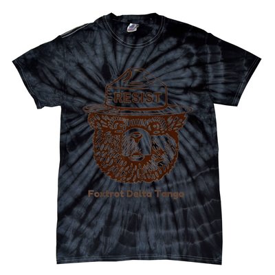 Foxtrots Delta Tangos Funny Foxtrots Delta Tangos Tie-Dye T-Shirt