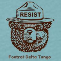 Foxtrots Delta Tangos Funny Foxtrots Delta Tangos Sueded Cloud Jersey T-Shirt