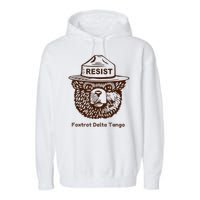 Foxtrots Delta Tangos Funny Foxtrots Delta Tangos Garment-Dyed Fleece Hoodie