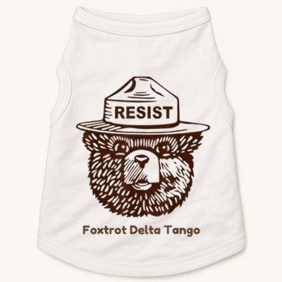 Foxtrots Delta Tangos Funny Foxtrots Delta Tangos Doggie Tank