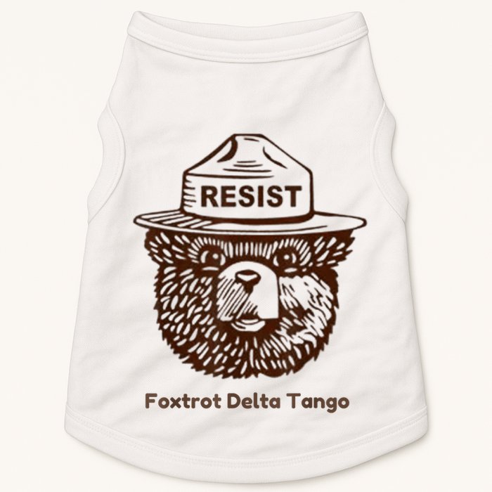 Foxtrots Delta Tangos Funny Foxtrots Delta Tangos Doggie Tank