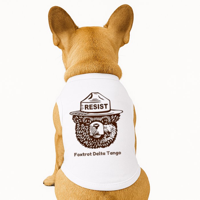Foxtrots Delta Tangos Funny Foxtrots Delta Tangos Doggie Tank
