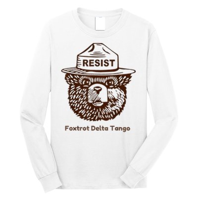 Foxtrots Delta Tangos Funny Foxtrots Delta Tangos Long Sleeve Shirt