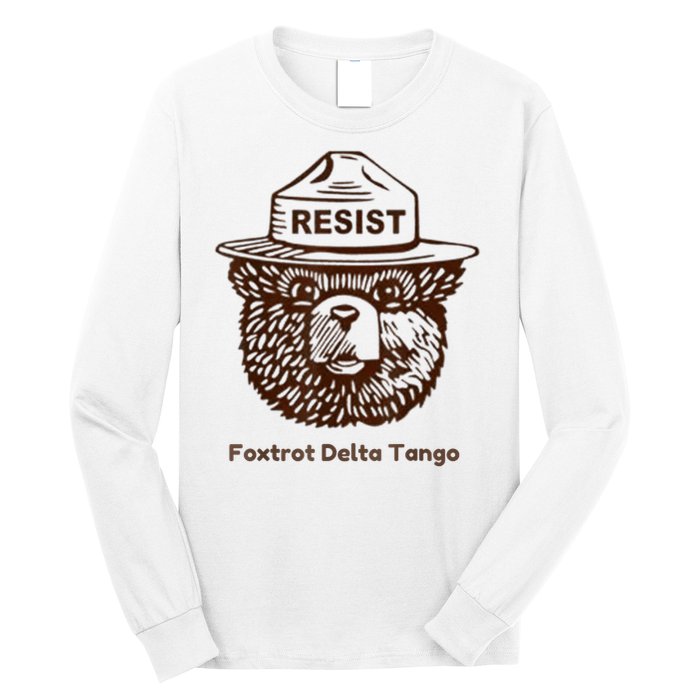 Foxtrots Delta Tangos Funny Foxtrots Delta Tangos Long Sleeve Shirt