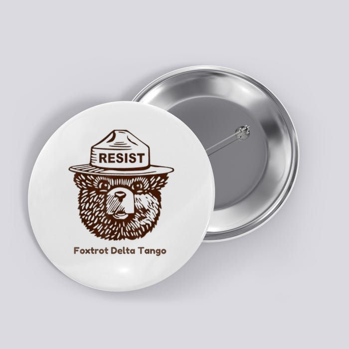 Foxtrots Delta Tangos Funny Foxtrots Delta Tangos Button